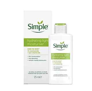 مرطوب‌کننده پوست چرب و مختلط سیمپل مدل Hydrating Light حجم ۱۲۵ میلی‌لیتر